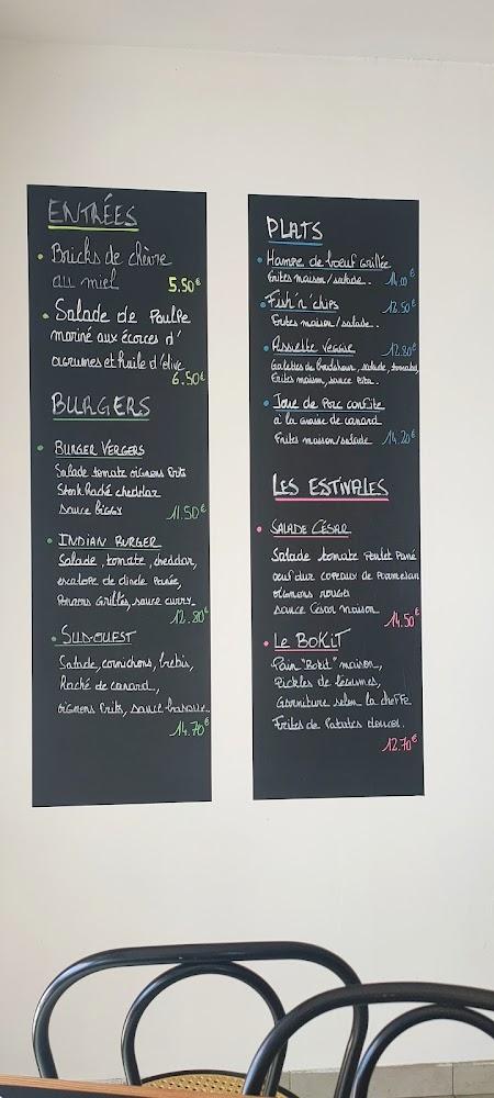 La Claie des Vergers - Menu Image 1